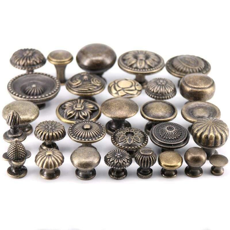 1x Antike Bronze Küchenmöbel Schubladengriffe Kommoden Schrank Kleiderschrank Möbel Ziehgriffe Holzbox Schmuckbox Griffe