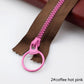 10 pieces Meetee 15-40 cm 3# closed ends resin zipper pull ring zipper slider head for sewing bags wallet purse fabric accessories crafts