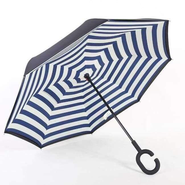Design Doppel-Lagen Umgekehrter Regenschirm Selbststehender Regenschirm Regen Umkehr-Auto-Regenschirme Dropshipping
