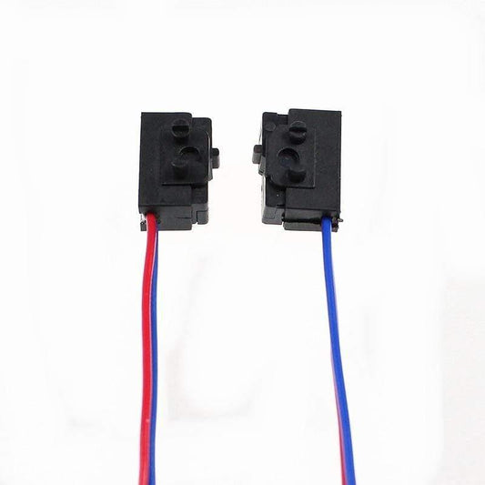 LARBLL 2PCS (Links Und Rechts) Türlicht Oben A Antriebsverbindung Autoschloss Mikroschalter FÜR VW PASST B5 BORA POLO GOLF 4 MK4 Polo