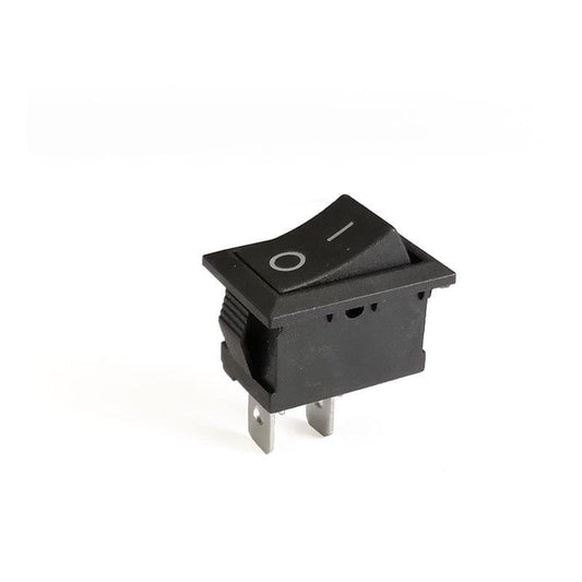10 Stück/Los KCD1 2-Pin 250V 3A SPST Schwarzer Bootsschalter 21*15/15*10 Snap-in ON OFF Wippenschalter