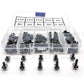 100 Stück / 10 Modelle 6*6 Licht Mikro Touch Switch Sets Druckknopf Schalter Kit, Höhe: 4,3MM - 13MM DIP 4Pin 6x6 Tasten Takt EIN/AUS