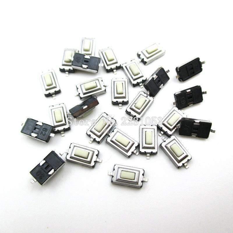 100PCS/LOT SMD 3*6*2.5 MM Taktile Takt Drucktaster Mikro-Schalter Momentan Zwei-Pin Für MP3 MP4