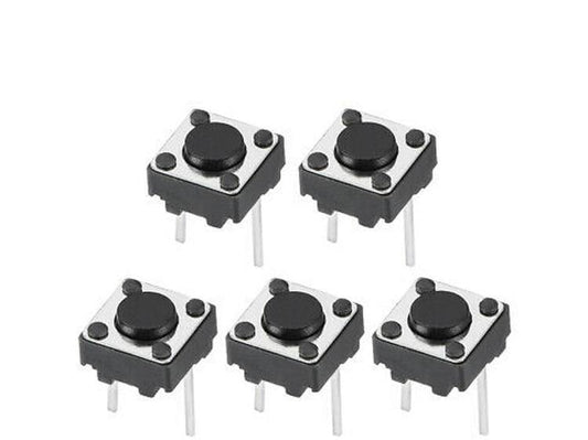 100PCS Mittlere 2pin 6x6x4.3/5/6/7/8/9/10 Mm Schalter Taktile Drucktaster 6x6x4.3mm 6x6x5mm 6x6x6mm 6x6x7mm 6x6x8mm 6x6x9mm