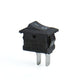 10 Stück/Los KCD1 2-Pin 250V 3A SPST Schwarzer Bootsschalter 21*15/15*10 Snap-in ON OFF Wippenschalter