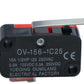 1PCS V-156-1C25 15A Der Mikroschalter, Drucktaster SPDT Momentan Schnappschalter Begrenzungsschalter, Reiseschalter,