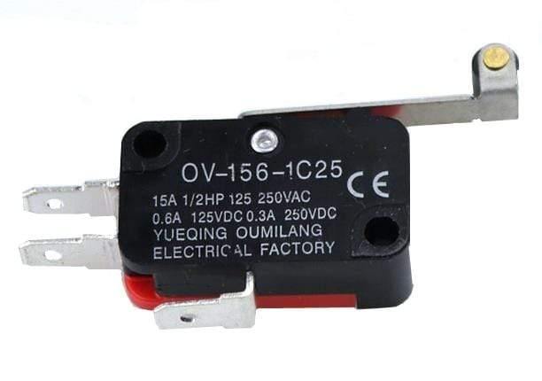 1PCS V-156-1C25 15A Der Mikroschalter, Drucktaster SPDT Momentan Schnappschalter Begrenzungsschalter, Reiseschalter,