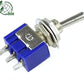 5 Stück MTS-102 AC ON-ON SPDT 2 Position Latching Toggle Switch 6A 125V S Aktion!