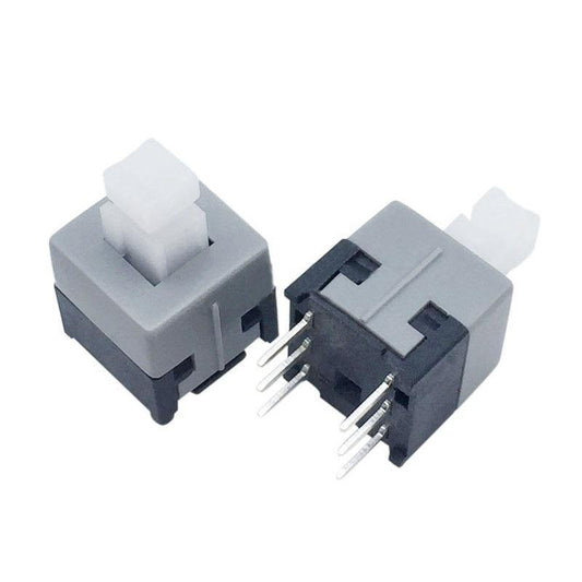 8.5*8.5MM Selbstsperrender Schalter Quadratischer Kopf 3.3X3.3 Doppeltreihig 6 Fuß 3X3 Verbundkonsole Taster Schalter (8.5x8.5 10PCS)