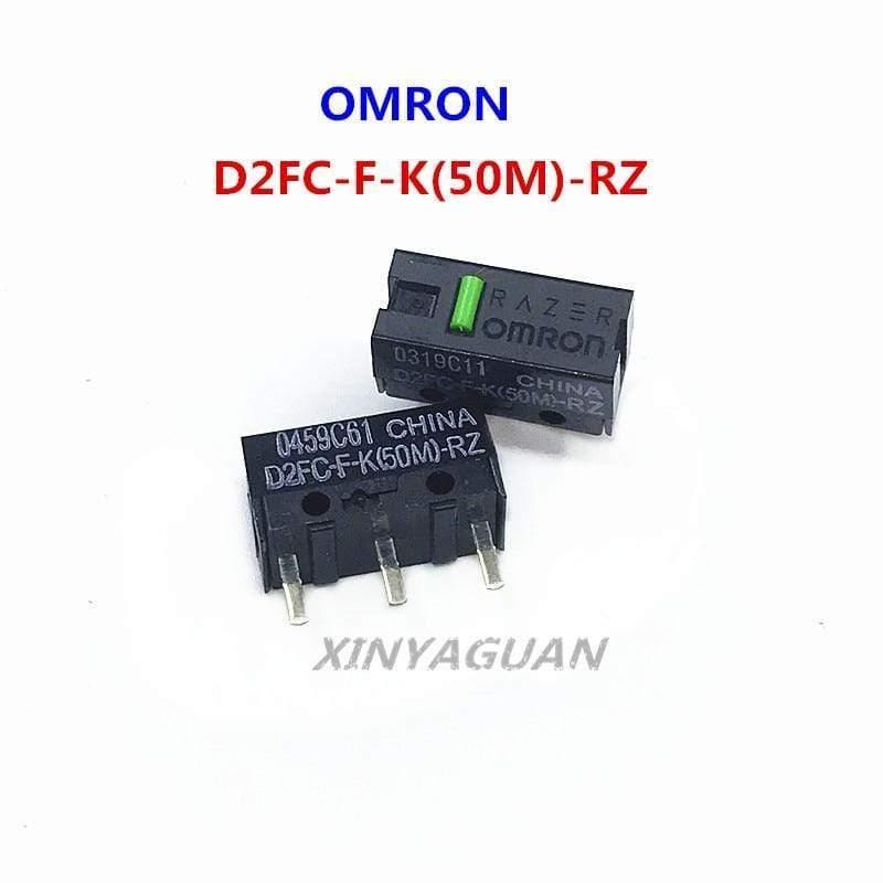 2pcs/lot OMRON Maus Mikro Schalter Microswitch D2FC-F-K (50M)-RZ Allgemein D2FC-F-7N 10M 20M 50 Millionen Zeit Lebensdauer