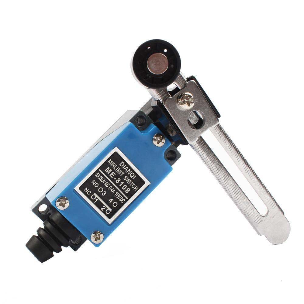 ME ME-8108 Grenzschalter Drehverstellbarer Rollenmini-Grenzschalter TZ-8108 AC250V 5A NO NC 8108 8104 8111 8112 8122 8166 9101