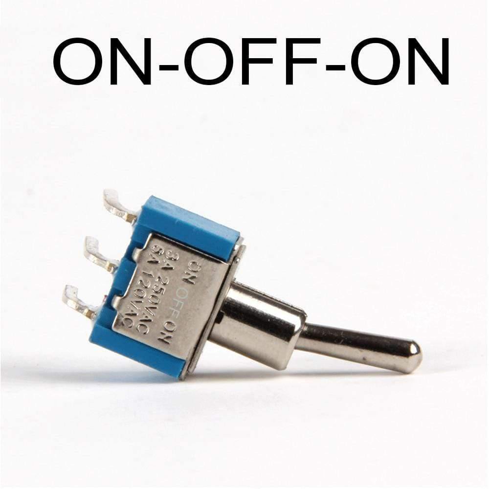 2PCS 6mm Schalter Miniatur Wippschalter Einfachpoliger Doppelwerfer Mini wasserdicht Kappe Smarter Mikroschalter Elektronische Gadgets 6A