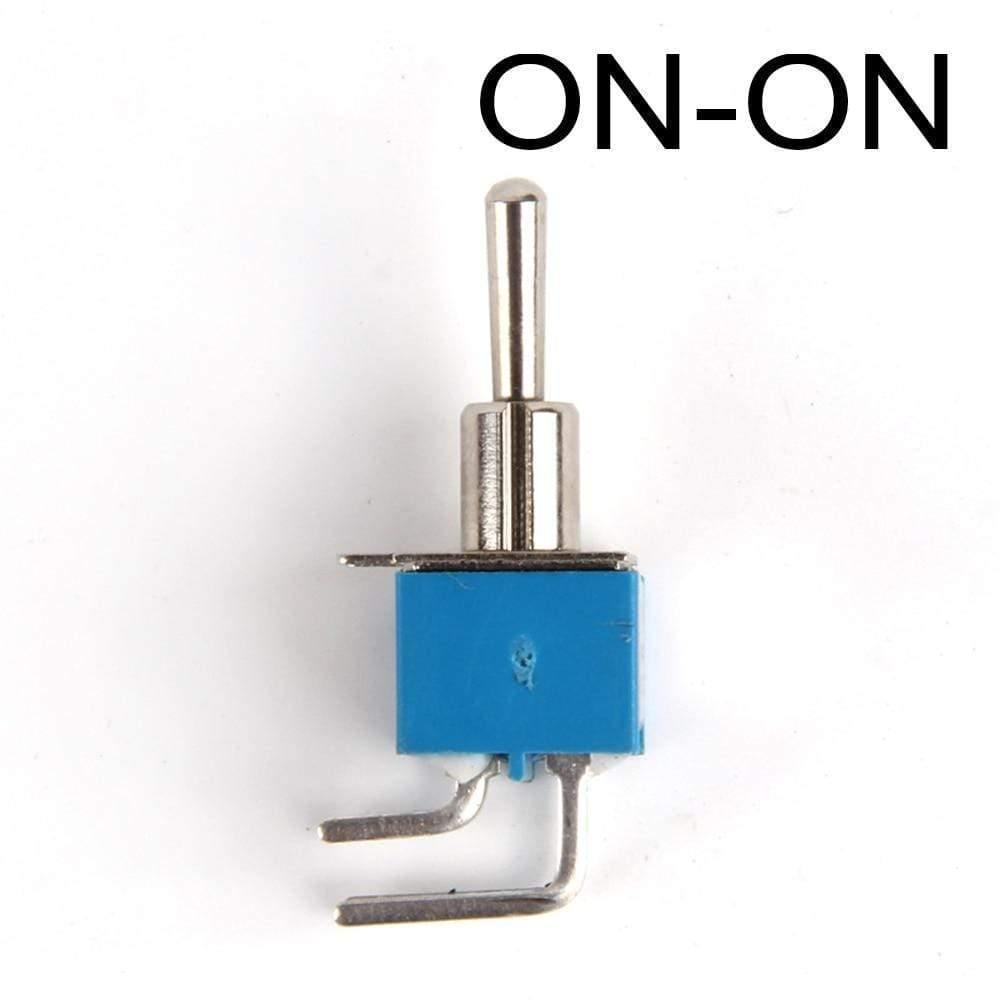 2PCS 6mm Schalter Miniatur Wippschalter Einfachpoliger Doppelwerfer Mini wasserdicht Kappe Smarter Mikroschalter Elektronische Gadgets 6A