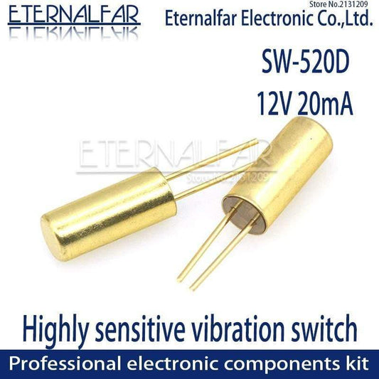 SW-200D -420 -520D SW-18010P-18015P-18020P-58010P 12V Hochleistungs-Vibrationsschalter Ball Kippschalter Doppelkugelwinkel-Feder-Sensor-Schalter