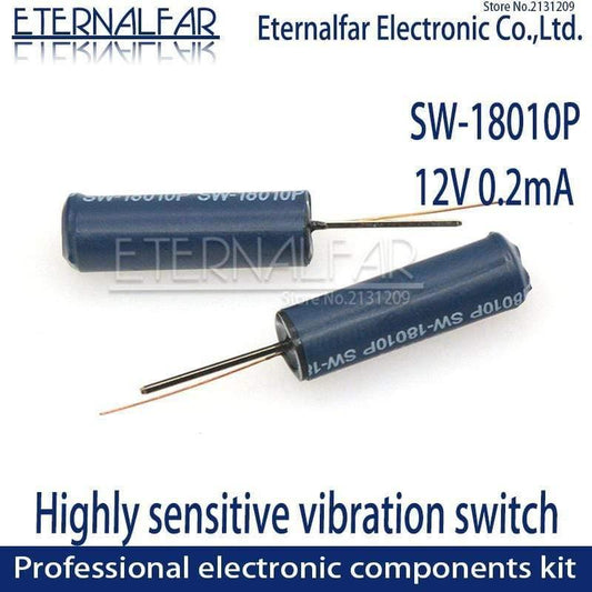 SW-200D -420 -520D SW-18010P-18015P-18020P-58010P 12V Hochleistungs-Vibrationsschalter Ball Kippschalter Doppelkugelwinkel-Feder-Sensor-Schalter