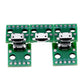 10PCS MICRO USB zu DIP Adapter 5pin Weiblicher Anschluss B Typ PCB Konverter Breadboard Schalterboard SMT Mutter Sitz (10PCS-200004889 10PCS-202408827)