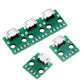 10PCS MICRO USB zu DIP Adapter 5pin Weiblicher Anschluss B Typ PCB Konverter Breadboard Schalterboard SMT Mutter Sitz (10PCS-200004889 10PCS-202408827)