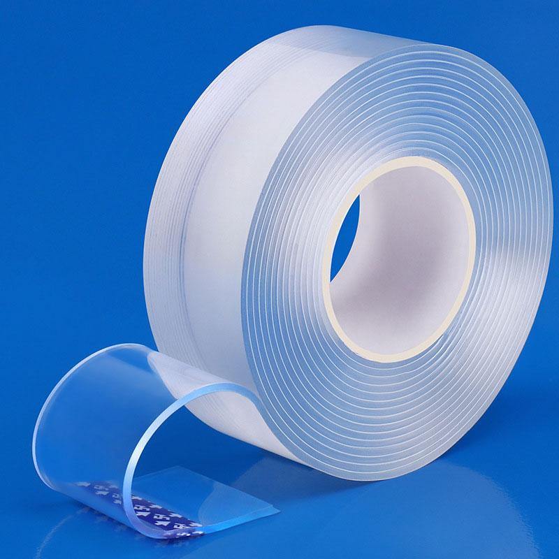 1/2/3/5m 50cm Double-Sided Tape Washable Fixed Carpet Spike Adhesive Transparent Strips Gekko Tape Adhesive Gadget Acrylic Universal