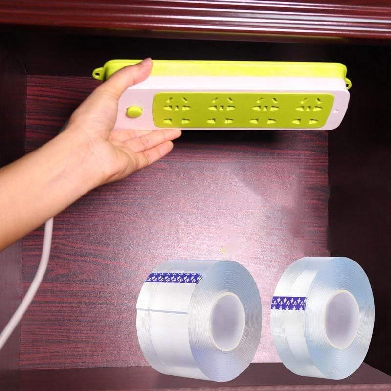 1/2/3/5m 50cm Double-Sided Tape Washable Fixed Carpet Spike Adhesive Transparent Strips Gekko Tape Adhesive Gadget Acrylic Universal
