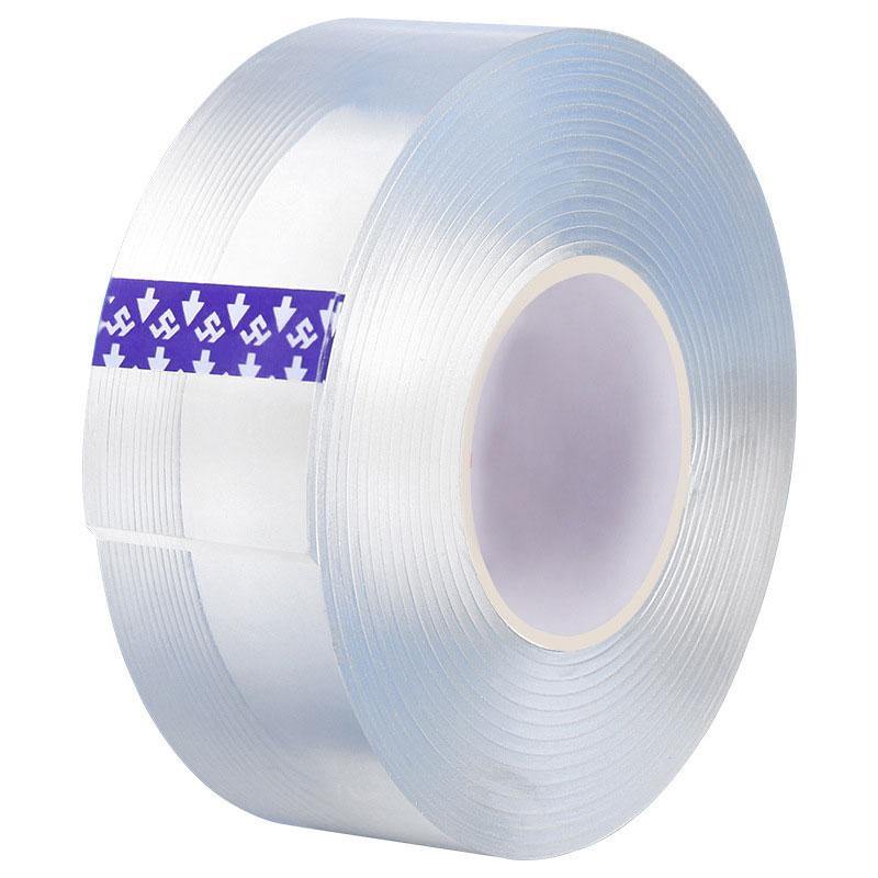 1/2/3/5m 50cm Double-Sided Tape Washable Fixed Carpet Spike Adhesive Transparent Strips Gekko Tape Adhesive Gadget Acrylic Universal