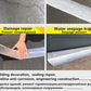 Aluminum foil Butyl rubber tape Self-adhesive High temperature resistance Waterproof for roof pipe repair Leak stop sticker