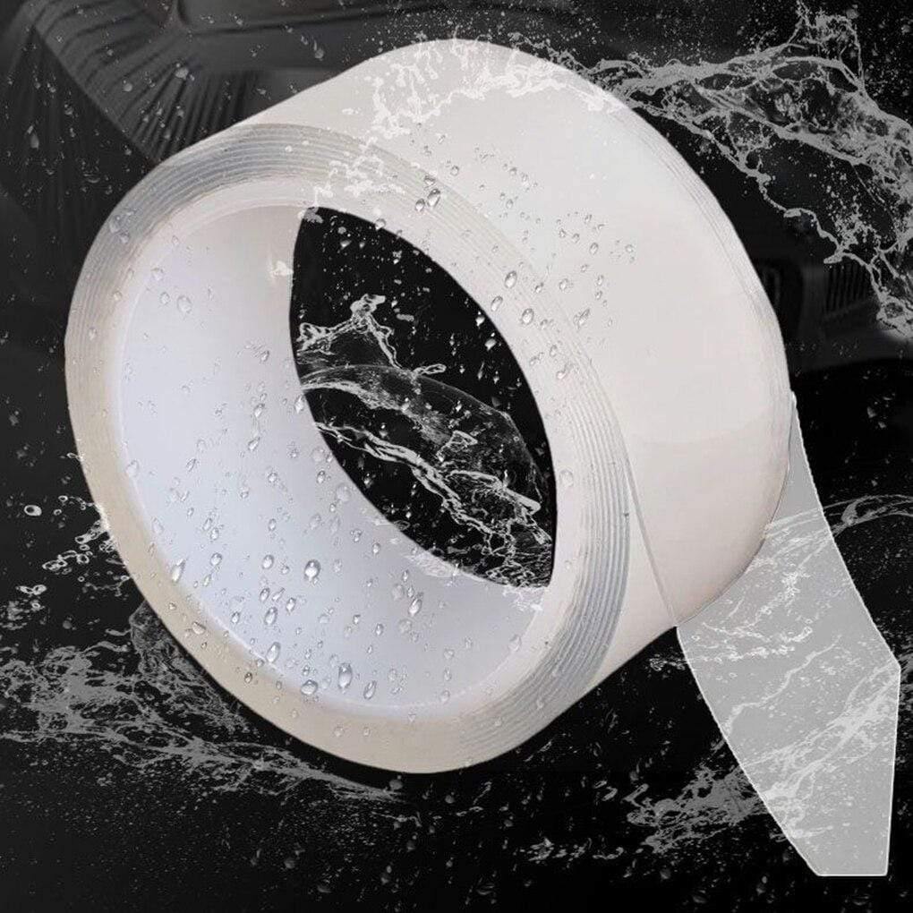 Kitchen sink sealing tape Transparent Waterproof Anti-Mold Self-Adhesive Bathroom Strip Pool Waterproof 10mm Wide