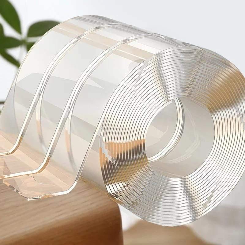3M Magic Nano Double-Sided Tape Transparent Adhesive-Free Reusable Waterproof Glue Strong Wall Sticker For Bathroom Kitchen