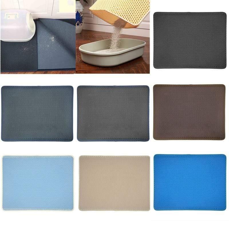 Mat Pet Supplies Teppich Katze Sandstreu Matte Toilette Wasserdicht Haustiere Fallen Hund Faltbar Zuhause Reinigen Katzen EVA Rutschfeste Matten Teppich
