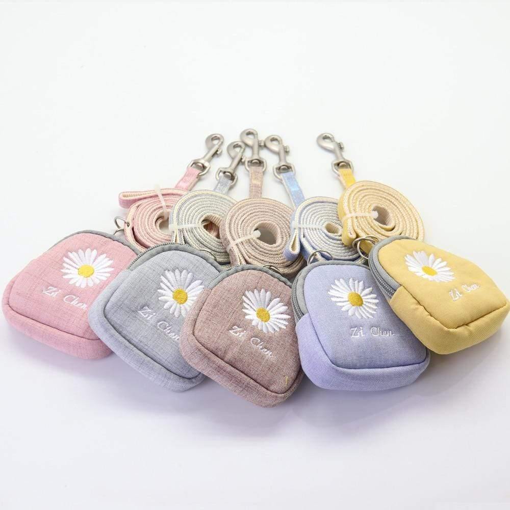 Weiche Haustier Hundegeschirre Weste Kein Ziehen Verstellbar Warm Halten Stickerei Katze Geschirr Leine Set Für Kleine Mittlere Hunde Outdoor Spaziergang