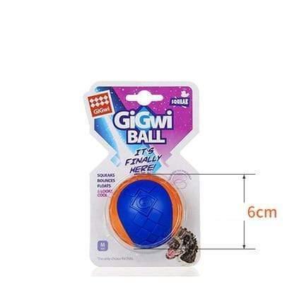 Haustier Hund Welpe Quietschendes Kauspielzeug Geräusch Reines Natürliches Ungiftiges Gummi Outdoor Spiel Kleiner Großer Hund Lustiger Ball