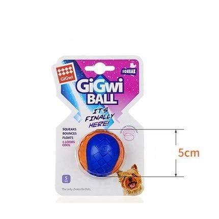 Haustier Hund Welpe Quietschendes Kauspielzeug Geräusch Reines Natürliches Ungiftiges Gummi Outdoor Spiel Kleiner Großer Hund Lustiger Ball