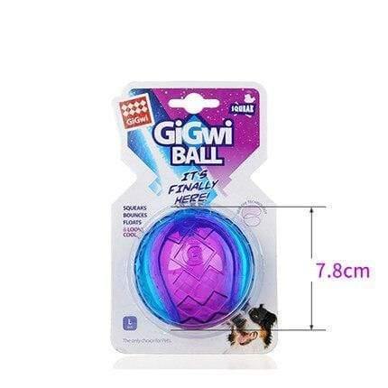 Haustier Hund Welpe Quietschendes Kauspielzeug Geräusch Reines Natürliches Ungiftiges Gummi Outdoor Spiel Kleiner Großer Hund Lustiger Ball