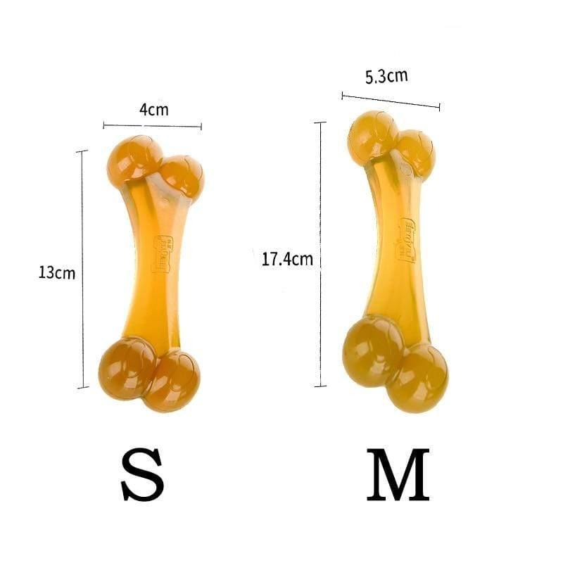 Haustier Hund Molar Spielzeug Dentifrice Deodorant Sicher Ungiftig Anti-Biss Spielbar Zahnungsstock S M L