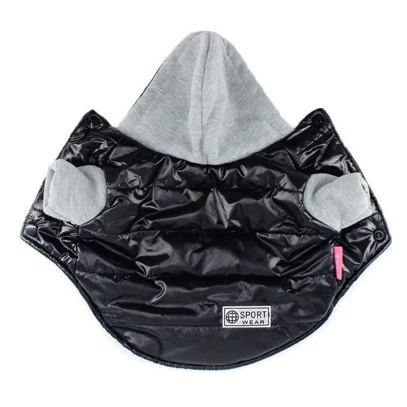 5 Farben Winter Haustier Hundejacke Mantel Verdickung Warme Welpe Hundekleidung Mit Kapuze Größe 8-18