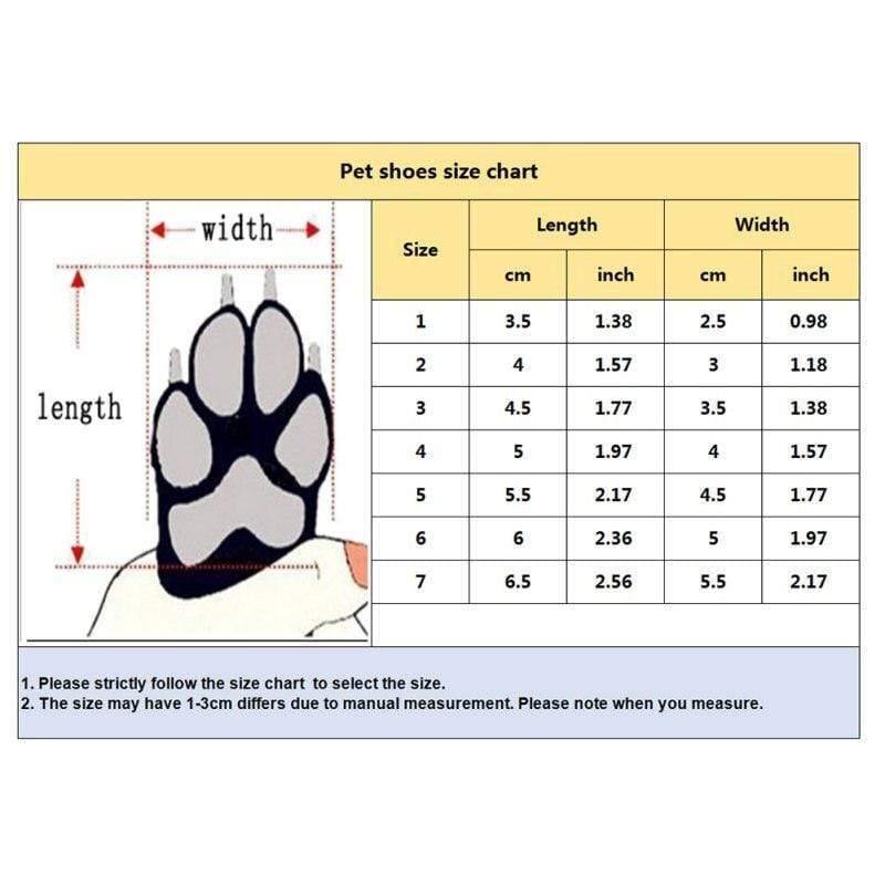 4 Stück Winter Dick Warm Haustier Hundeschuhe Anti-Rutsch Wasserdicht Regen Schnee Stiefel Schuhe Für Welpen Hund Socken Stiefel Haustier Pfotenpflege