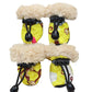 4 Stück Winter Dick Warm Haustier Hundeschuhe Anti-Rutsch Wasserdicht Regen Schnee Stiefel Schuhe Für Welpen Hund Socken Stiefel Haustier Pfotenpflege