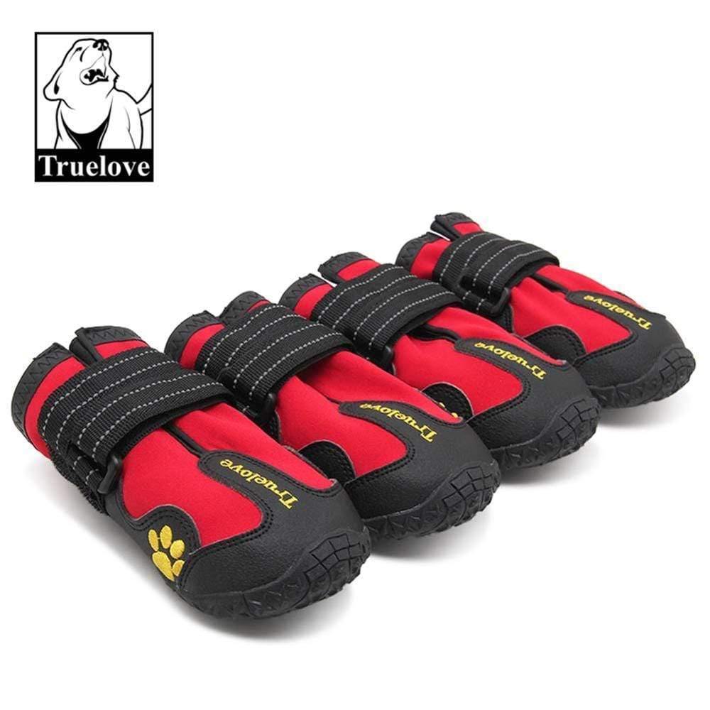 Hunde Schuhe Wasserdicht Rutschfest Regenstiefel Warm Schnee Reflektierend Für Kleine Mittelgroße Große Haustier Sport Training TLS3961
