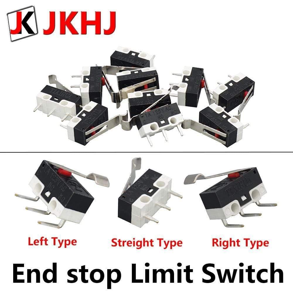 3D Drucker Teile 10pcs/lot Endstopp Mikro Grenze Schalter Für I3 Delta Kossel Makerbot Drucker RAMPS 1.4 DIY Zubehör