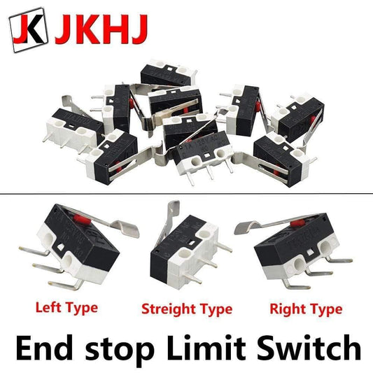 3D Drucker Teile 10pcs/lot Endstopp Mikro Grenze Schalter Für I3 Delta Kossel Makerbot Drucker RAMPS 1.4 DIY Zubehör