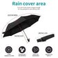 Auto Logo Automatischer Regenschirm Tragbar Für Mercedes Benz Auto Emblem Geschäftsschirm Herren Schwarz Bumbershoot Parasol Sonnenschirm (Mercedes Benz)