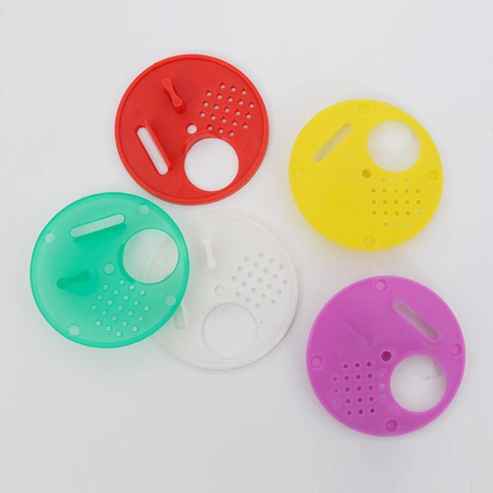 12PCs Runde Bienenstock Box Eingangstor Disk Kunststoff Bienen Nest Tür Waben Eingangstor Imker Werkzeug Ausstattung