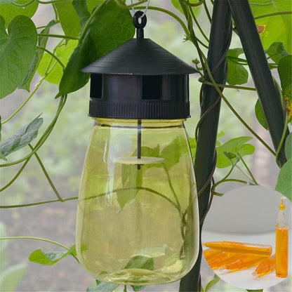 1 Stück Obstfliegenfalle Wiederverwendbare Flasche Köder Lockmittel Insekten Fliegen Hängende Honigfalle Fänger Killer Schädlingsbekämpfung Tool