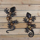 Home Decor Metall Gecko Wand Für Garten Dekoration Außen Statuen Zubehör Skulpturen Und Tiere Jardin