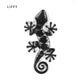 Home Decor Metall Gecko Wand Für Garten Dekoration Außen Statuen Zubehör Skulpturen Und Tiere Jardin