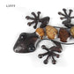 Home Decor Metall Gecko Wand Für Garten Dekoration Außen Statuen Zubehör Skulpturen Und Tiere Jardin