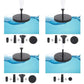 Solarbrunnen Bewässerungsset Patios Landschaft Schwimmende Wasserpumpe Outdoor Garten Swimmingpool Teich Wasserfall Dekoration Brunnen (16cm)