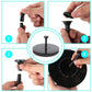 Solarbrunnen Bewässerungsset Patios Landschaft Schwimmende Wasserpumpe Outdoor Garten Swimmingpool Teich Wasserfall Dekoration Brunnen (16cm)