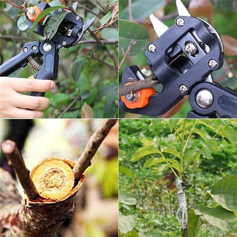 Veredelungsschneider Gartenschneider Professioneller Astschneider Secateur Baumschneider Scheren für Pflanzen Boxen Obstbaumveredlungsschneider