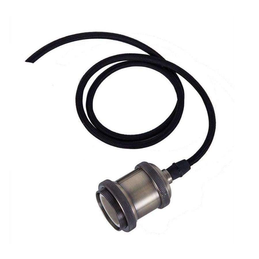 2018 Beste Qualität E27 Antik Retro Lampenfassung Lichtbasen Pendel Glühbirnenadapter Beleuchtung Socket Deckenlicht 5 Farben zur Auswahl