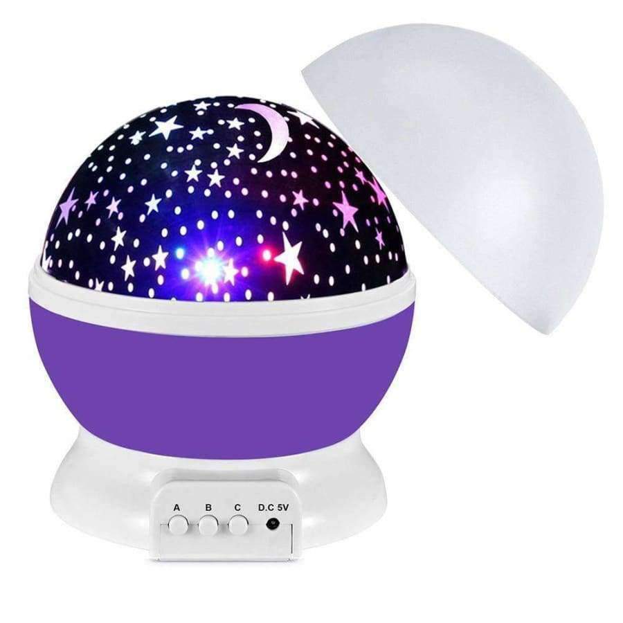 2018 Neue Sterne Sternenhimmel LED Nachtlicht Projektor Mond Neuheit Tisch Nachttischlampe Batterien USB Nachtlicht für Kinder